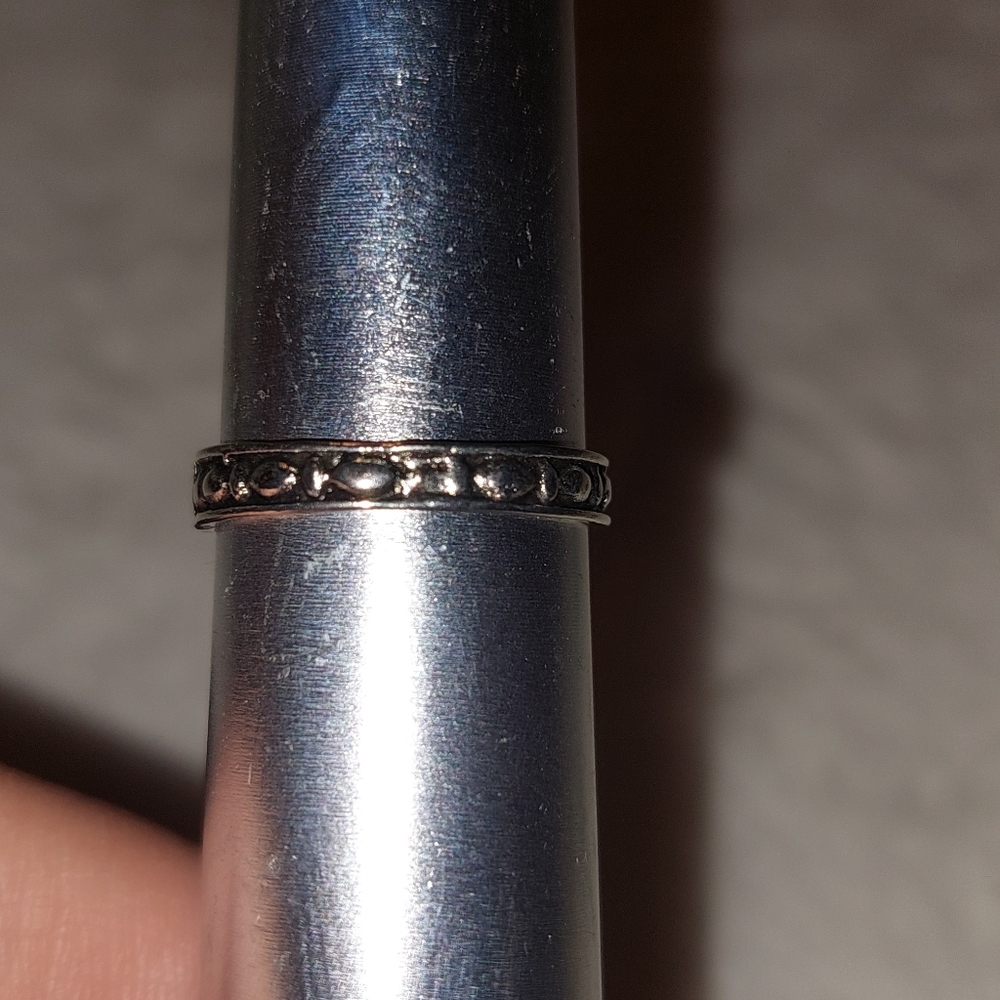 Turquoise Silver Ring - image 4